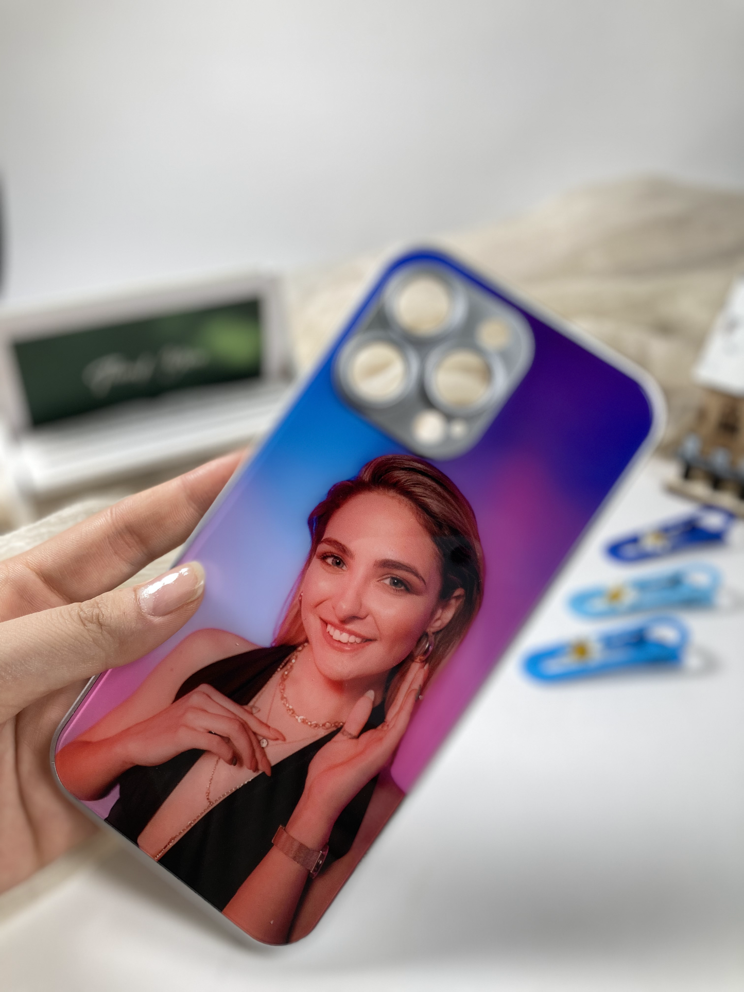 Memory-Infused Phone Cover: Customized with Your Photo for Samsung and iPhone
