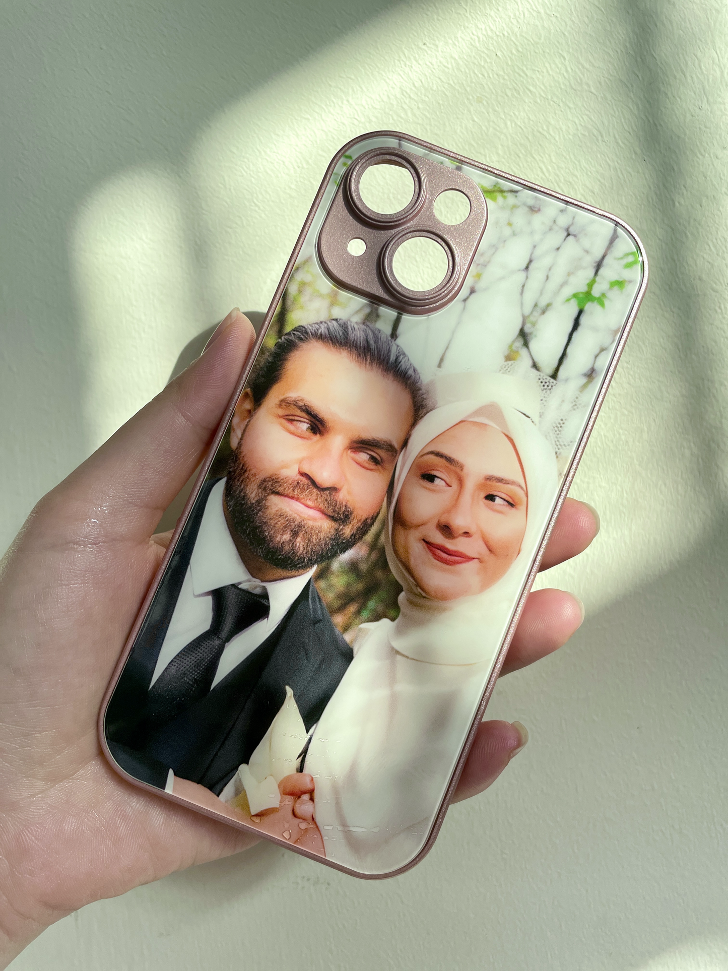 Memory-Infused Phone Cover: Customized with Your Photo for Samsung and iPhone