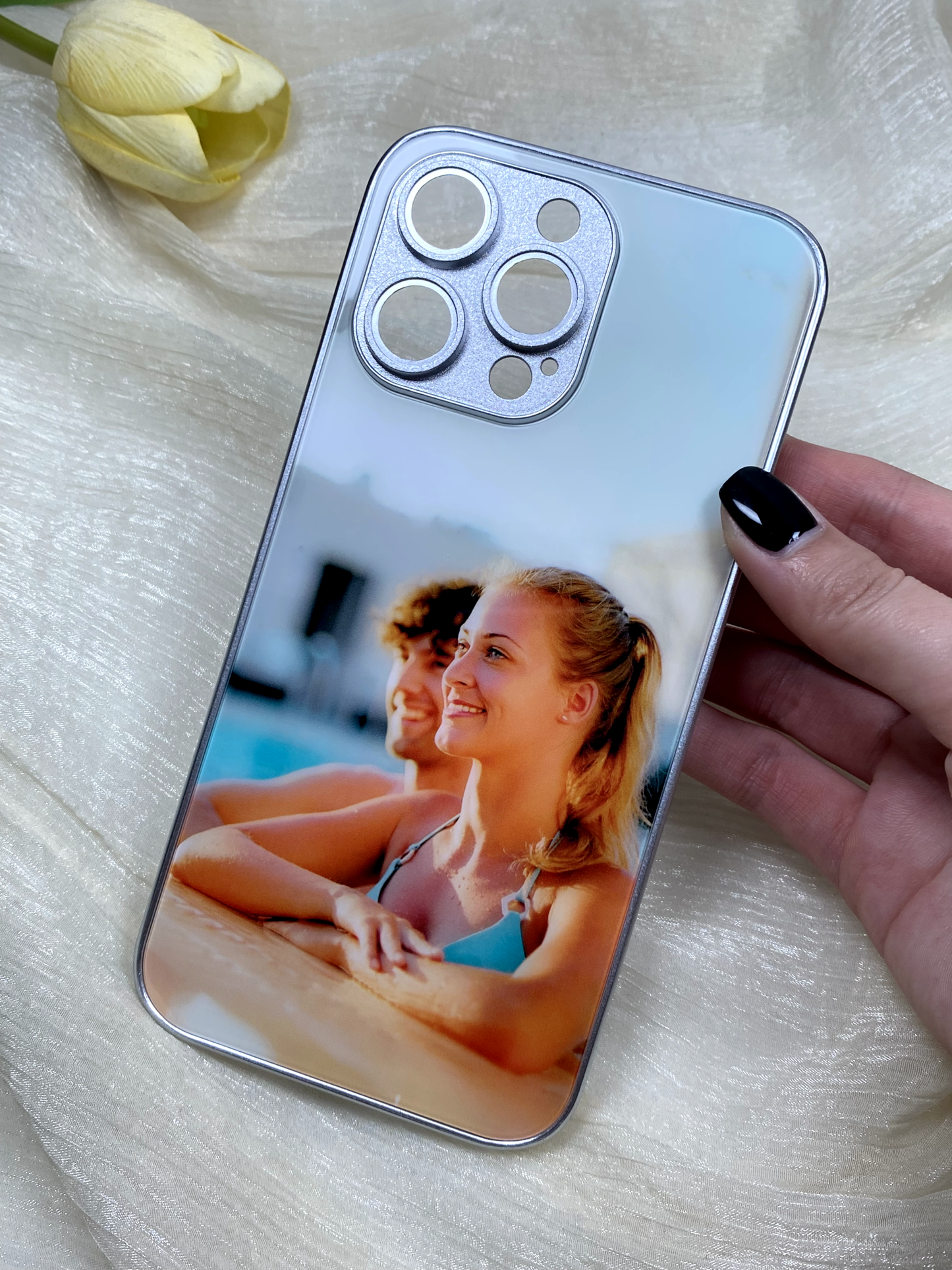 Enchanting Instants Forever: Custom Phone Cover with Cherished Photos