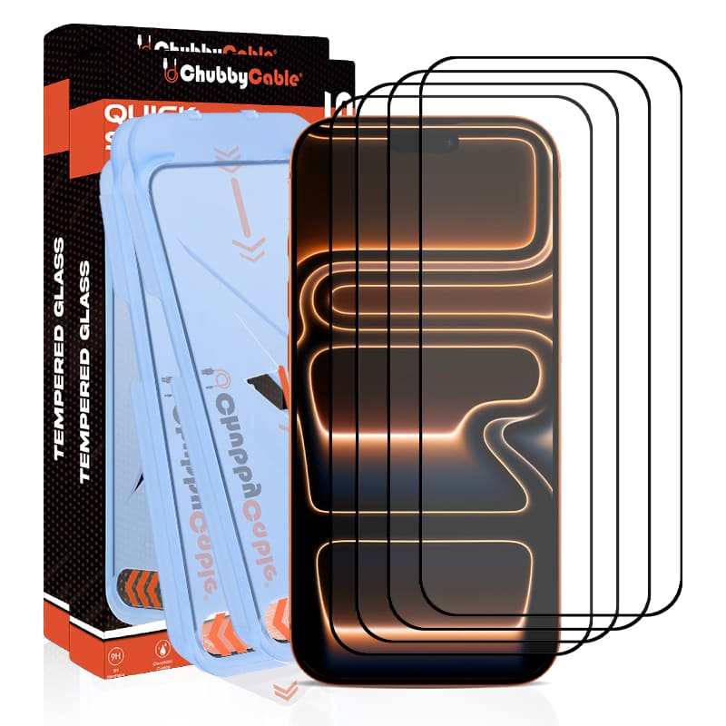 ChubbyShield Ultra - Military-Grade Privacy Screen Protector with Ultra-easy Install Box