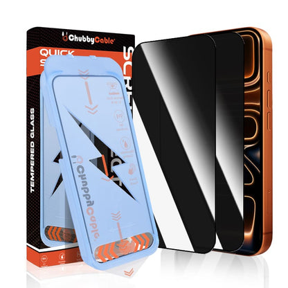 ChubbyShield Ultra - Military-Grade Privacy Screen Protector with Ultra-easy Install Box