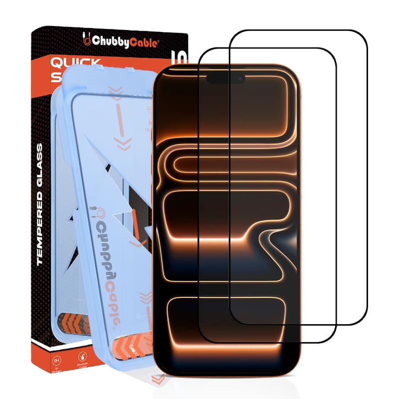 ChubbyShield Ultra - Military-Grade Privacy Screen Protector with Ultra-easy Install Box