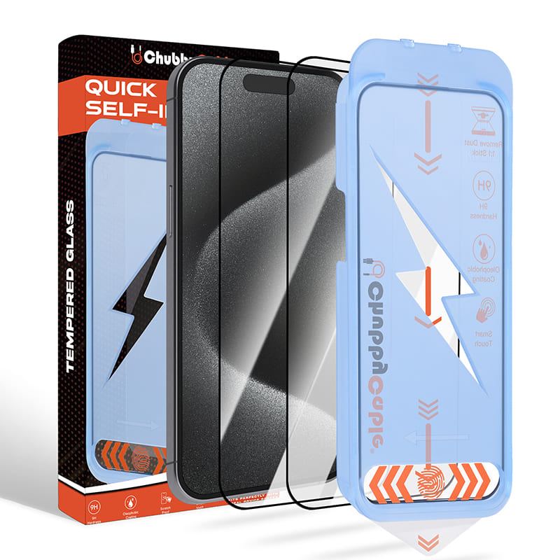 ChubbyShield Ultra - Military-Grade Privacy Screen Protector with Ultra-easy Install Box