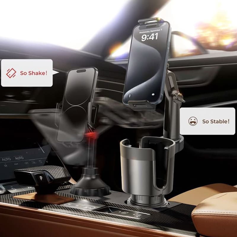 ChubbyGrip 2-in-1 Cup & Phone Holder – Flex & Stick for Epic Rides