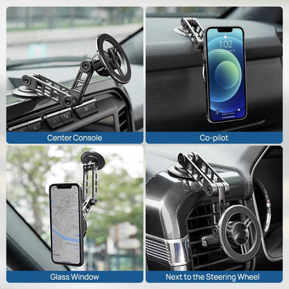 ChubbyGrip Flex - Magnetic Phone Holder with 360° Rotation & Foldable Design