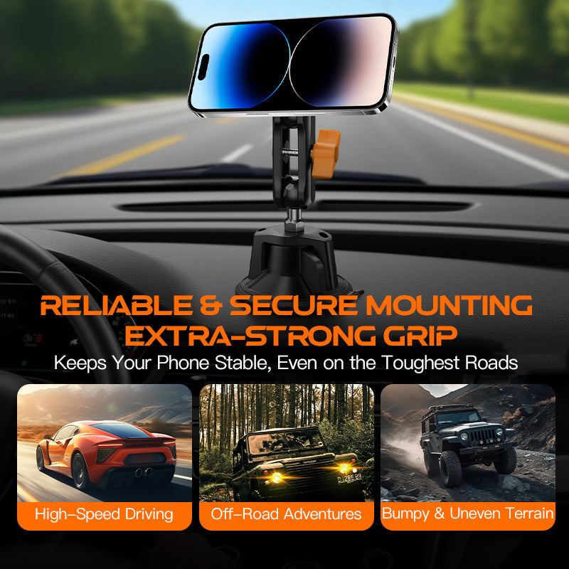 ChubbyGrip Magnetic Dash Mount – Flex & Stick for Epic Rides