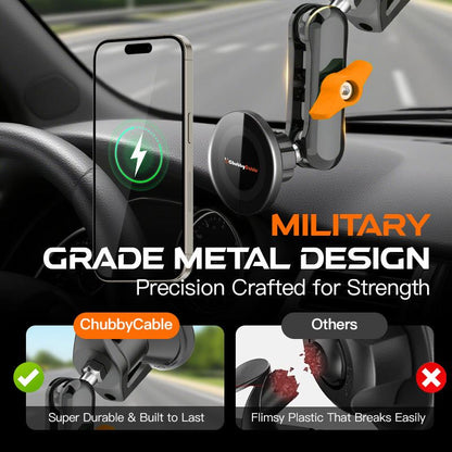 ChubbyGrip Magnetic Dash Mount – Flex & Stick for Epic Rides