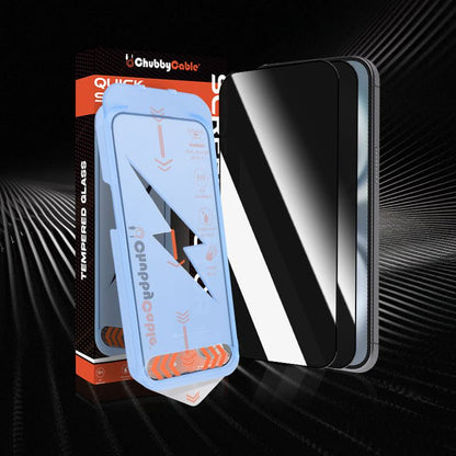 ChubbyShield Ultra - 360° Privacy Screen Protector with Ultra-easy Install Box