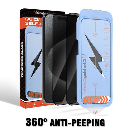 ChubbyShield Ultra - 360° Privacy Screen Protector with Ultra-easy Install Box