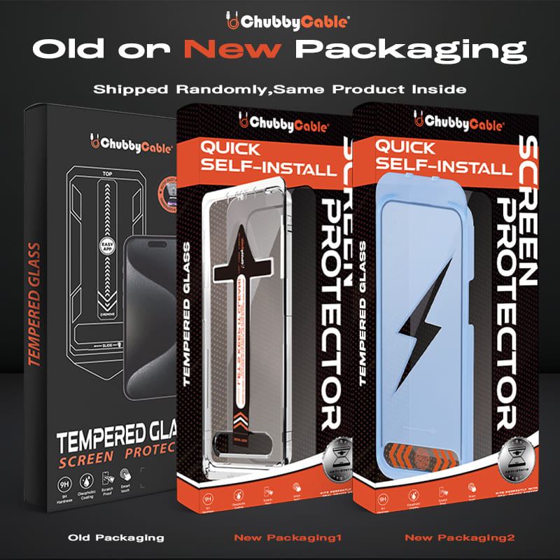 ChubbyShield Ultra - Military-Grade Privacy Screen Protector with Ultra-easy Install Box