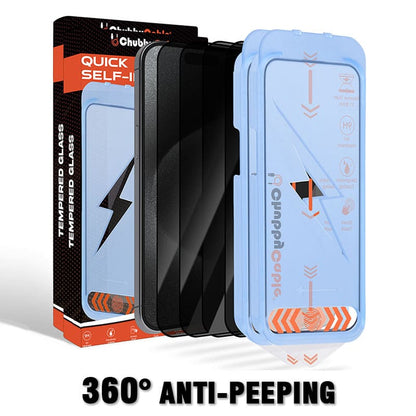 ChubbyShield Ultra - 360° Privacy Screen Protector with Ultra-easy Install Box