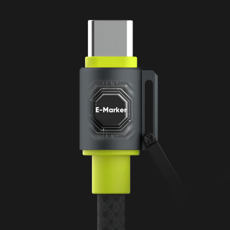 ChubbyWild 240W Rugged Charging Cable – Arc Ignite & Emergency Light, Outdoor Power Pro