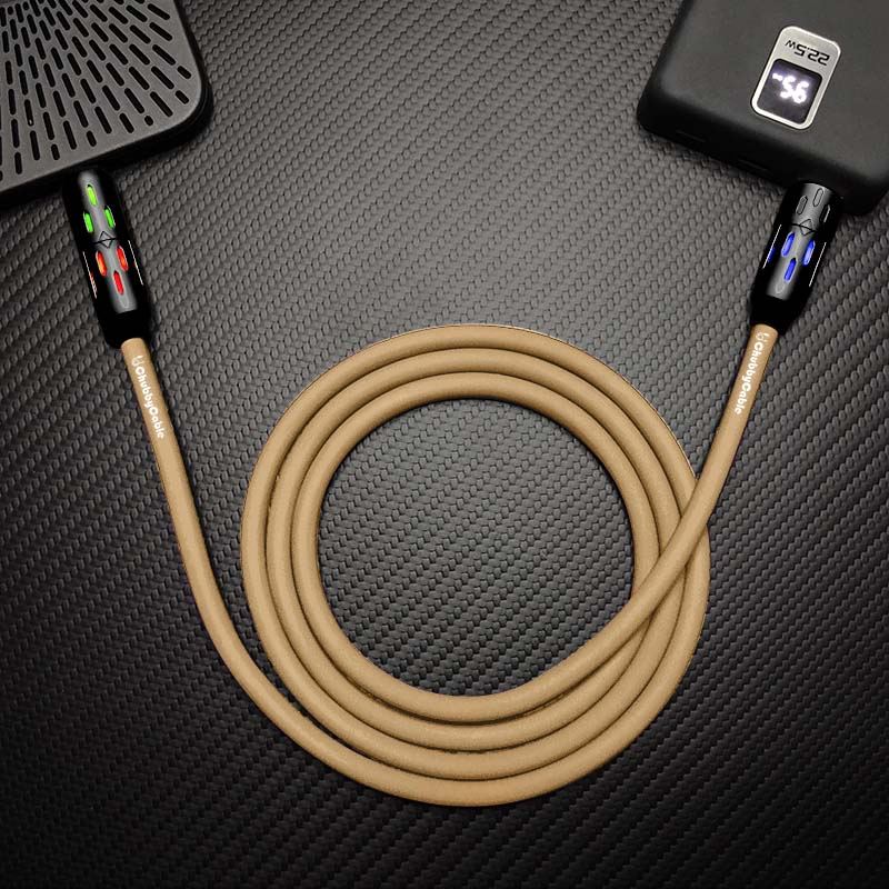 OmniChubby - 240W 4-in-1 Ultimate ChubbyCable With Dynamic Lights