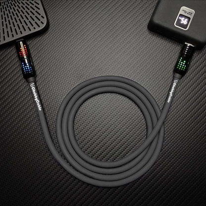 OmniChubby - 240W 4-in-1 Ultimate ChubbyCable With Dynamic Lights