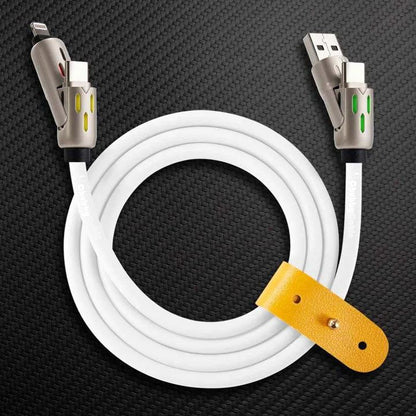 OmniChubby - 240W 4-in-1 Ultimate ChubbyCable With Dynamic Lights