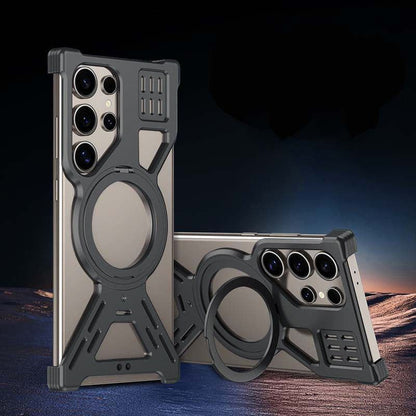Samsung Metal Armor Magnetic Rotating Stand Case