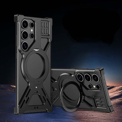 Samsung Metal Armor Magnetic Rotating Stand Case