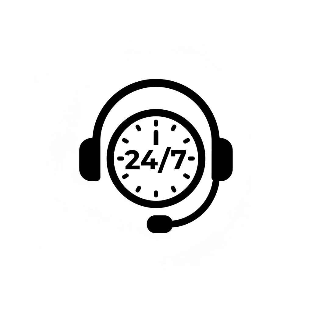 SUPPORT 24/7的图标